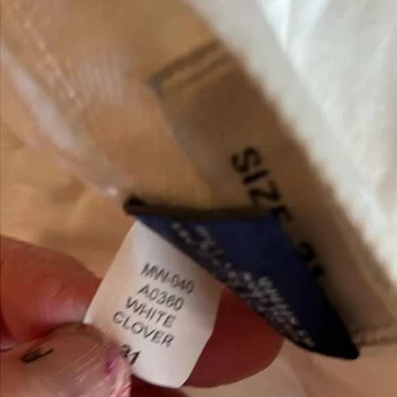 Madewell Rivet and Thread distressed high rise straight leg jeans size 31 - Picture 9 of 9